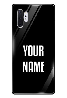 Galaxy Note 10 Plus Your Name on Glass Phone Case