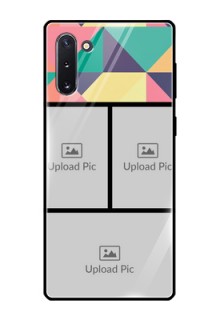 Galaxy Note 10 Custom Glass Phone Case  - Bulk Pic Upload Design