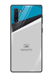Galaxy Note 10 Photo Printing on Glass Case  - Simple Pattern Photo Upload Design