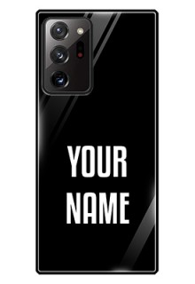 Galaxy Note 20 Ultra Your Name on Glass Phone Case