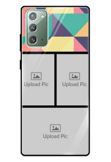 Galaxy Note 20 Custom Glass Phone Case  - Bulk Pic Upload Design
