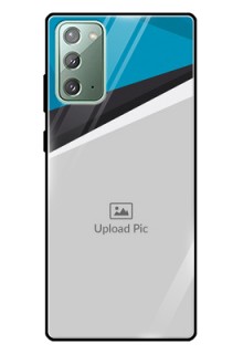 Galaxy Note 20 Photo Printing on Glass Case  - Simple Pattern Photo Upload Design