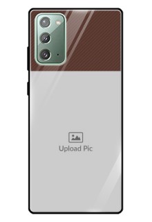 Galaxy Note 20 Custom Glass Mobile Case  - Elegant Case Design