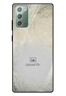 Galaxy Note 20 Custom Glass Phone Case  - with vintage design