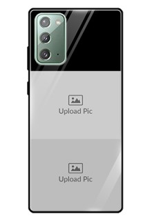 Galaxy Note 20 2 Images on Glass Phone Cover