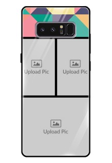 Galaxy Note 8 Custom Glass Phone Case  - Bulk Pic Upload Design