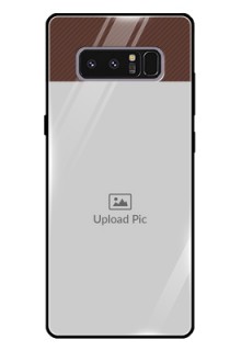 Galaxy Note 8 Custom Glass Mobile Case  - Elegant Case Design