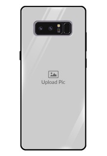 Galaxy Note 8 Photo Printing on Glass Case  - Upload Full Picture Design
