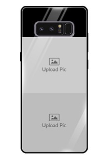 Galaxy Note 8 2 Images on Glass Phone Cover