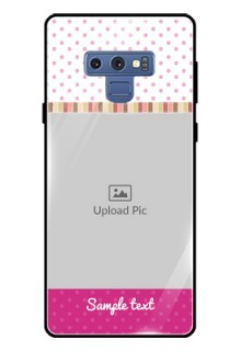 Galaxy Note 9 Photo Printing on Glass Case  - Cute Girls Cover Design