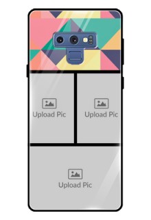 Galaxy Note 9 Custom Glass Phone Case  - Bulk Pic Upload Design