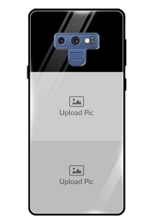 Galaxy Note 9 2 Images on Glass Phone Cover