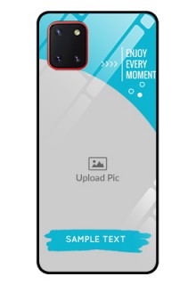 Galaxy Note10 Lite Custom Glass Mobile Case - Happy Moment Design