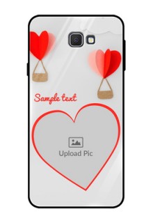 Galaxy On Nxt Custom Glass Mobile Case  - Parachute Love Design