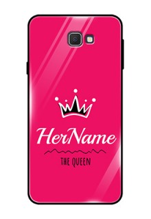 Galaxy On Nxt Glass Phone Case Queen with Name