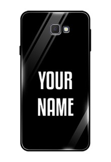 Galaxy On7 Prime Your Name on Glass Phone Case