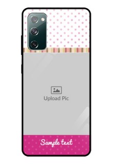 Galaxy S20 FE 5G Photo Printing on Glass Case  - Cute Girls Cover Design