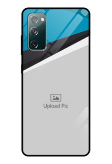 Galaxy S20 FE 5G Photo Printing on Glass Case  - Simple Pattern Photo Upload Design