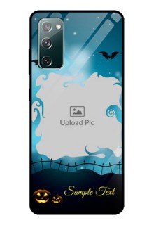 Galaxy S20 FE 5G Custom Glass Phone Case  - Halloween frame design