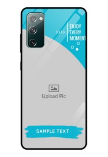 Galaxy S20 FE 5G Custom Glass Mobile Case  - Happy Moment Design