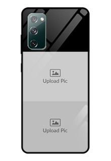 Galaxy S20 FE 5G 2 Images on Glass Phone Cover