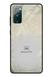 Galaxy S20 Fe Custom Glass Phone Case  - with vintage design
