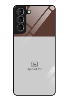 Galaxy S21 Custom Glass Mobile Case  - Elegant Case Design