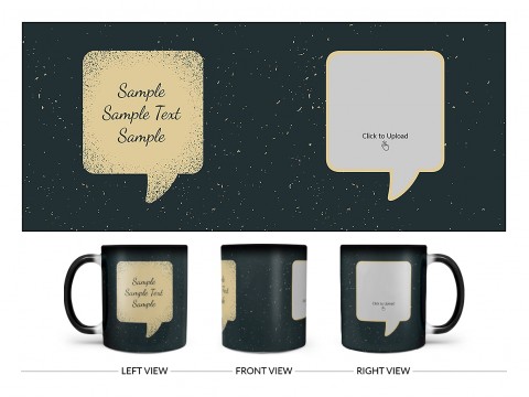 Dream Design On Magic Black Mug