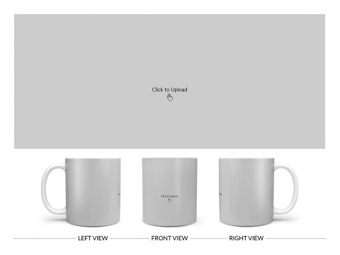 Full Pic Upload Upload Design On Plain white Mug
