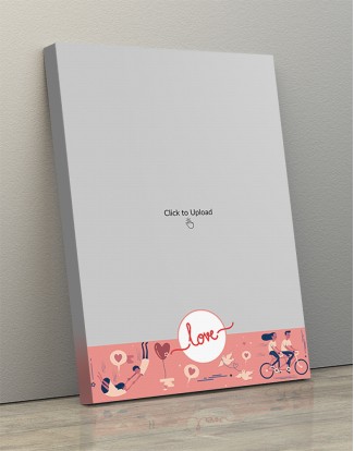 Photo Canvas Frames 10x14 - Love Cycle Design