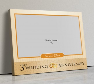 Photo Canvas Frames 14x12 - Wedding Anniversary Special Design