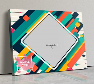 Photo Canvas Frames 14x12 - Graphic Abstract  Design