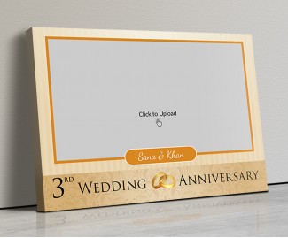 Photo Canvas Frames 17x12 - Wedding Anniversary Special Design