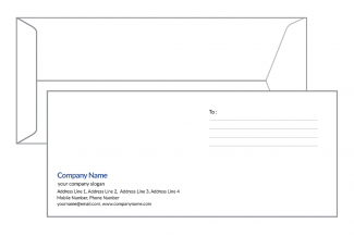 IT Company  Envelope Design