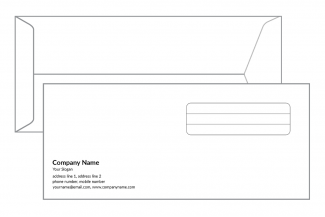 Software Company Envelope Design