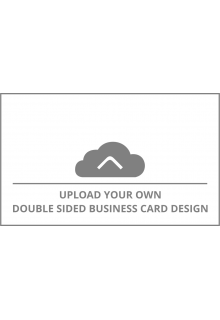 Horizontal Double Sided Business Card Upload
